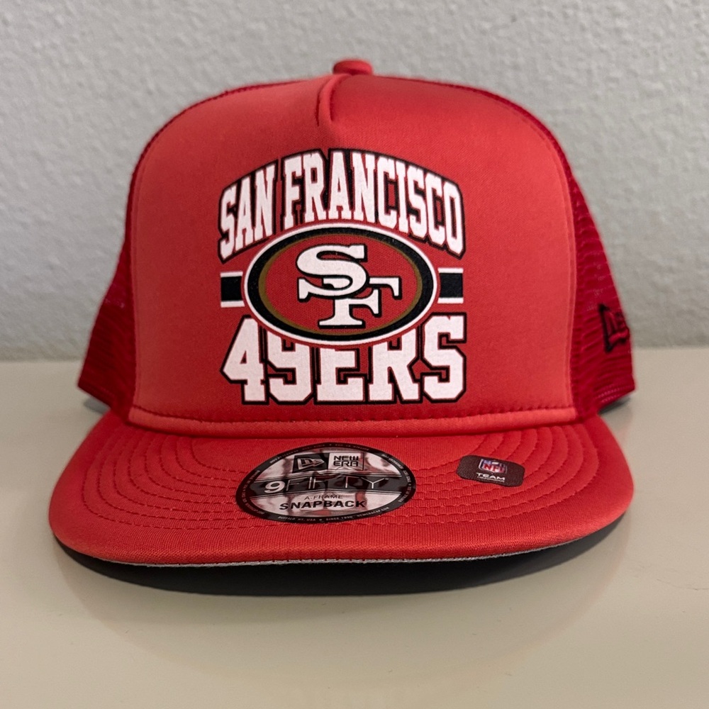 New Era Red San Francisco 49ers Snapback Cap